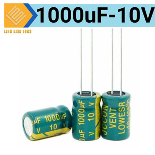 [ 4 CON ] Tụ 1000uF 10V tụ hóa 1000uf10v