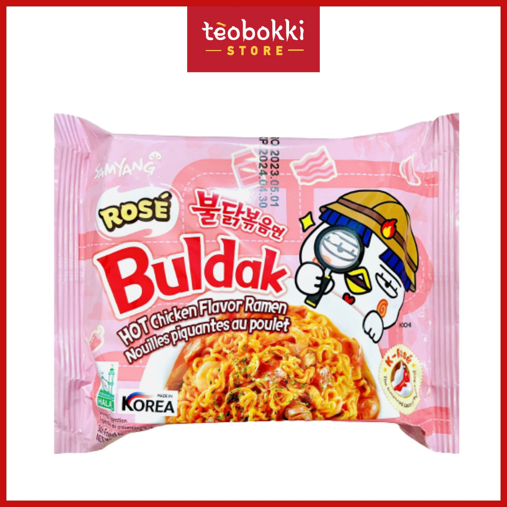 Mì gà cay Rosé Buldak Samyang 140g