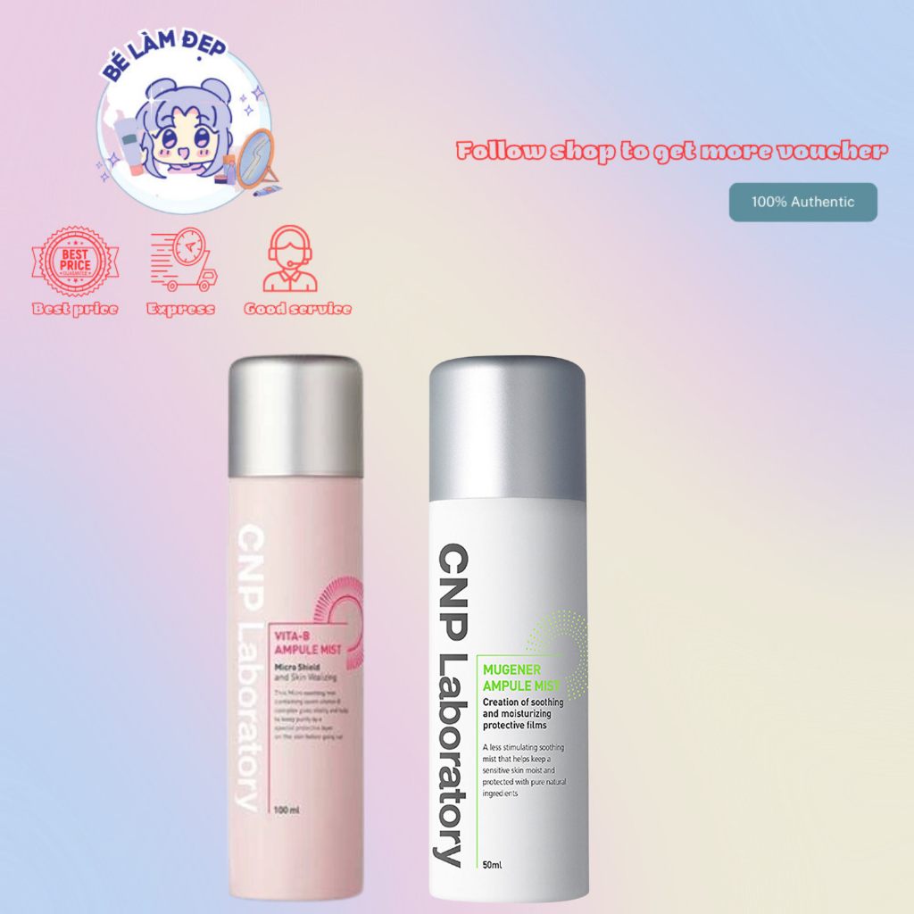 Xịt khoáng Phục Hồi Cấp Ẩm Cung Cấp Vitamin CNP Laboratory 100ml
