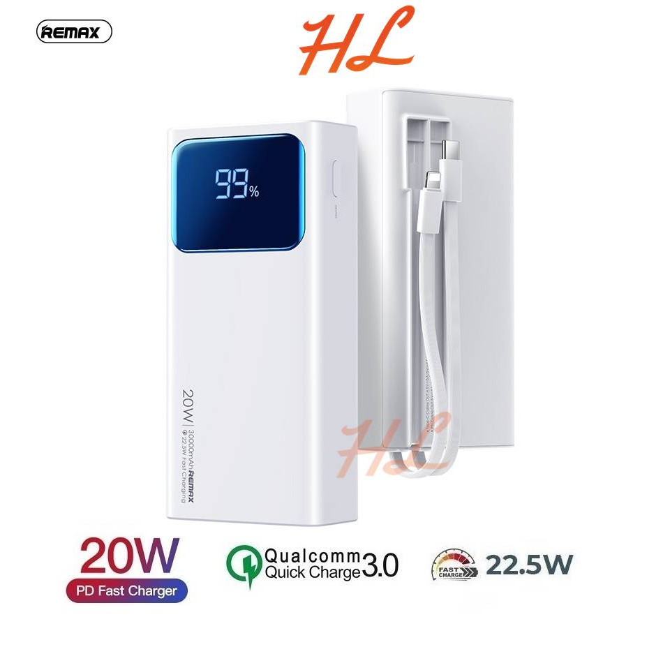 Pin Dự Phòng Remax RPP-571 30000mAh  - Hưng Long PC