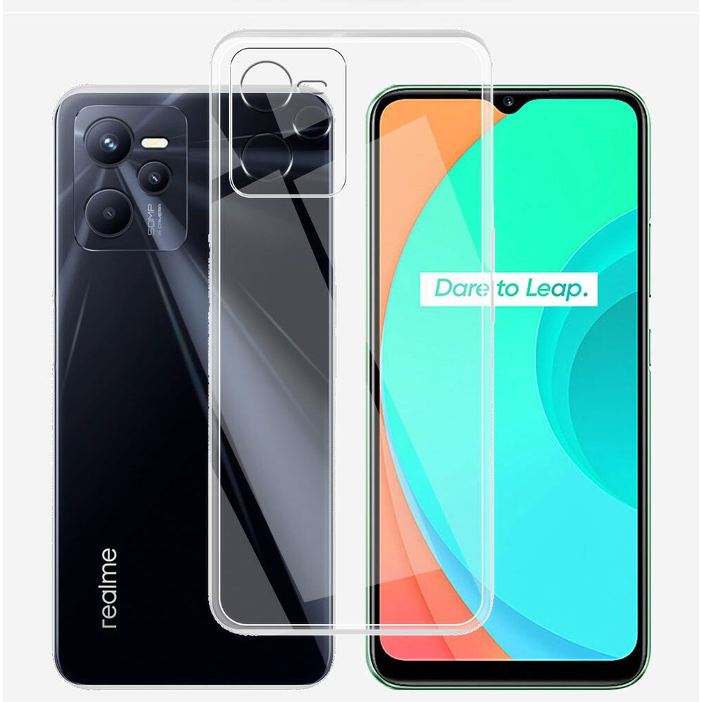 ỐP LƯNG DẺO TRONG SUỐT REALME C35