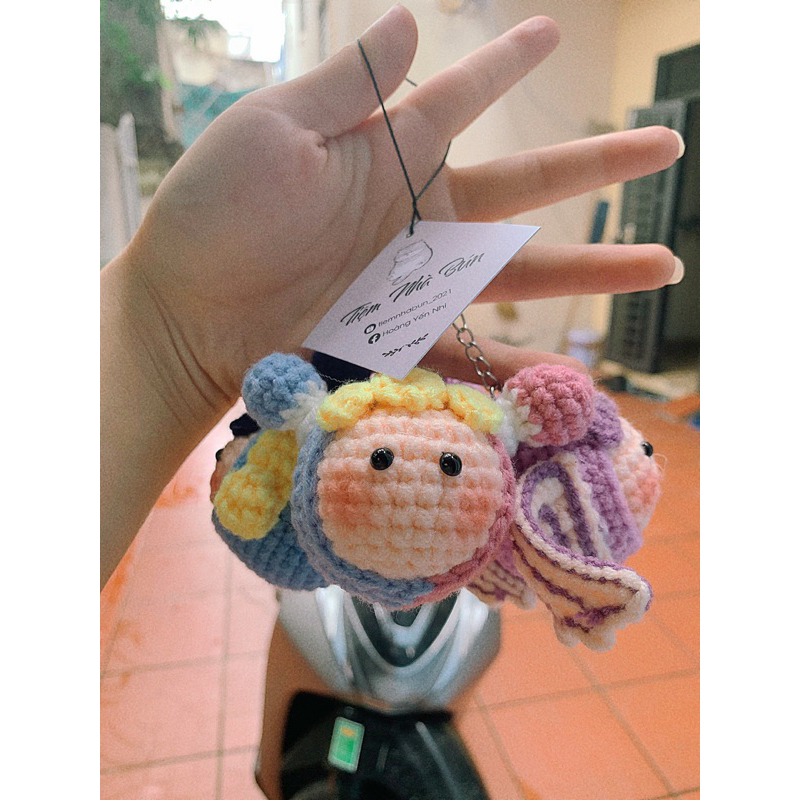 Móc khoá 12 cung hoàng đạo handmade