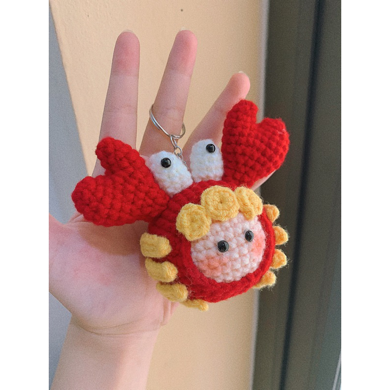 Móc khoá 12 cung hoàng đạo handmade