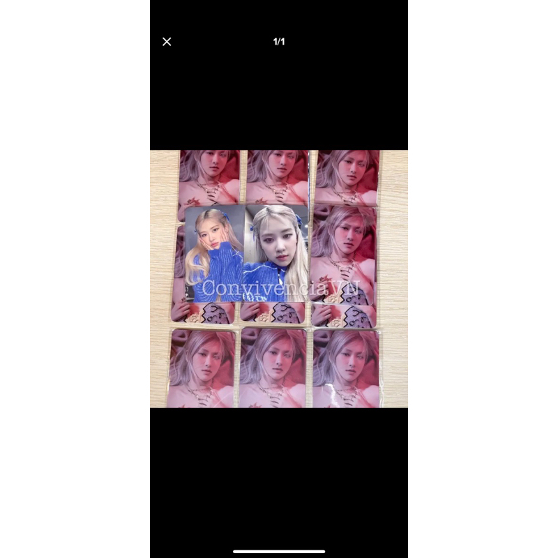 Bộ set card 3 Rosé