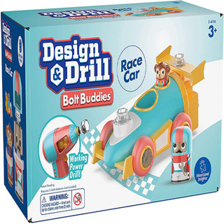  Đồ chơi máy khoan thiết kế xe đua - Design & Drill Bolt Buddies Race Car - Learning Resources
