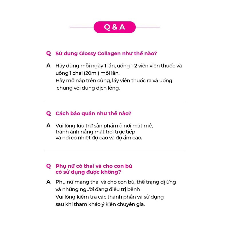 Mua 2 tặng 1 - Mua 6 tặng 4 WITCH-B GLOSSY COLLAGEN Bebalance