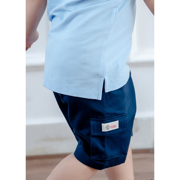 Quần short bé trai, quần khakis, quần sooc bé trai Baa Baby quần túi hộp cao cấp cho bé từ 1 tuổi - 7 tuổi- S-BT-QU35N