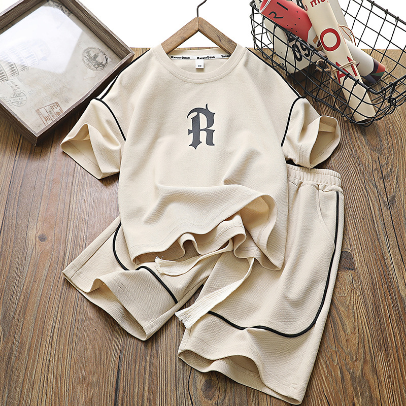 Quần áo bé trai mùa hè xuất khẩu siêu đẹp, đồ bộ bé trai in hình kute 2023, bộ bé trai size đại 14kg-50kg RRR