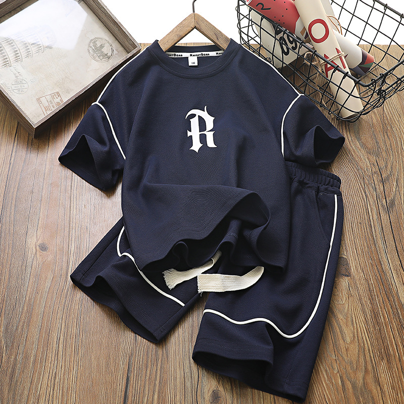 Quần áo bé trai mùa hè xuất khẩu siêu đẹp, đồ bộ bé trai in hình kute 2023, bộ bé trai size đại 14kg-50kg RRR