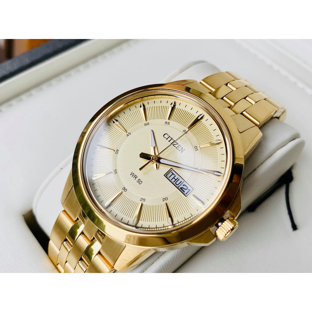 Đồng Hồ Nam CITIZEN Quartz BF2013-56P Chính Hãng Tặng Dây Da Cao Cấp