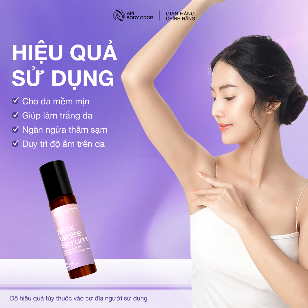 Serum giảm thâm nách, trắng nách, lăn nách mờ thâm cấp ẩm, ngăn tiết mồ hôi khử mùi hôi nách 10ml