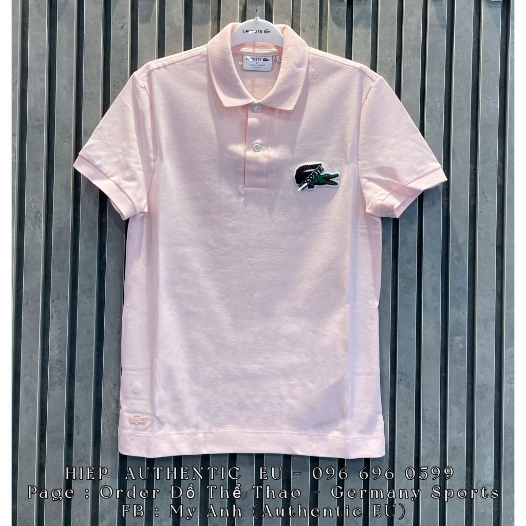 Áo Polo Nam Cá Sấu Có Cổ Thời Trang, Áo Phông Kẻ Ngang Chất Vải Polo Lacoste PH7149