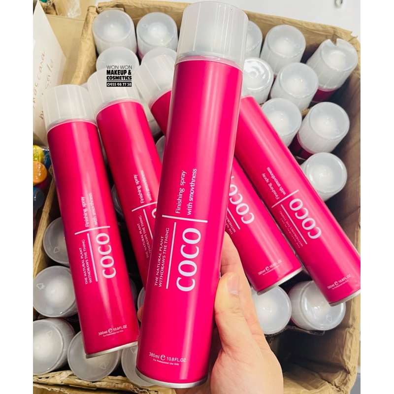 Keo Hồng Baby Coco Xịt Tóc Chuyên Nghiệp Giữ Nếp Tóc