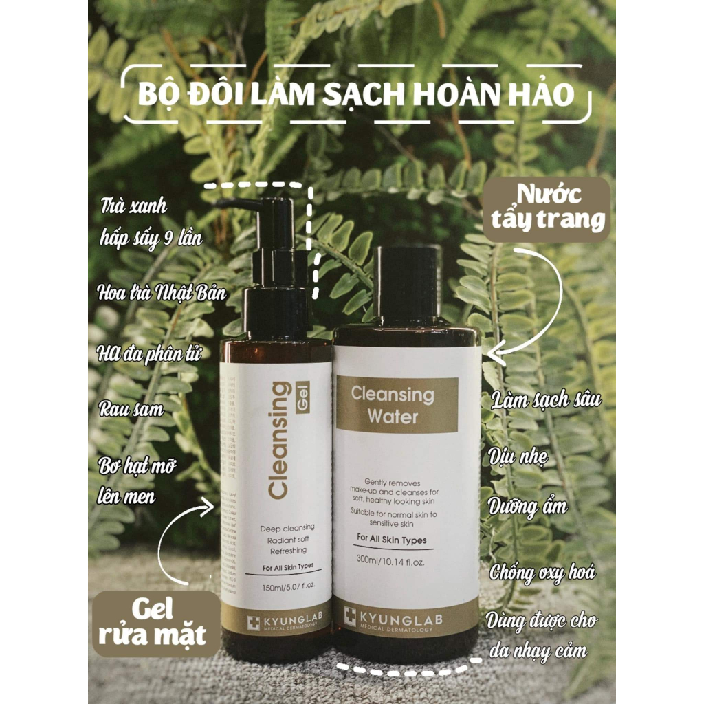 Combo bộ đôi làm sạch hoàn hảo kyung lab.yennhishop