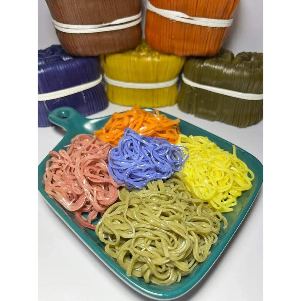 Đặc sản Mỳ Chũ rau củ Bắc Giang eatclean, ăn kiêng, ăn chay túi 1kg 5 vắt mì