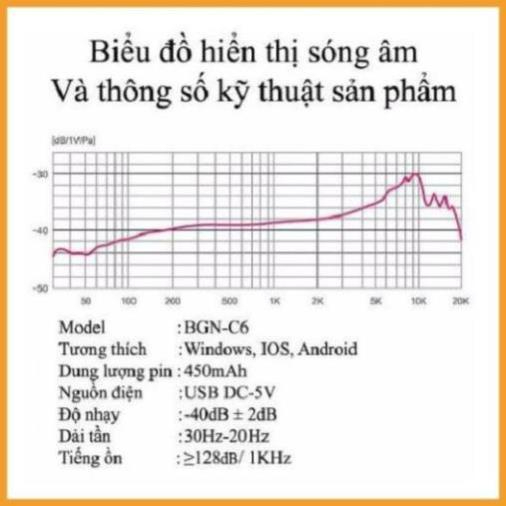 Micro Livestream C7 ,Thu Âm Hát Karaoke Livestream 3 in 1 - Chính hãng BH 12t