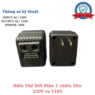 Biến Thế Đổi Điện 220v ---> 110v, Hàng mới bảo hành 06 tháng