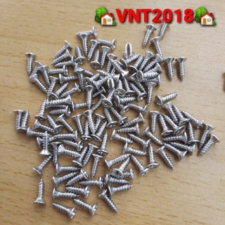 4 Vít inox304  3ly đầu côn