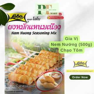 Gia vị làm nem nướng / chạo tôm thịt gói 70g hiệu Lobo Thái. Nam Nuong Seasoning Mix ---> Nem Nướng