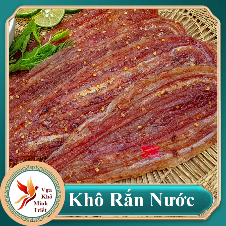 Khô Rắn Châu Đốc Ướp Gia Vị Vừa Ăn Dạng Miếng Thơm Ngon- Vựa Khô Minh Triết