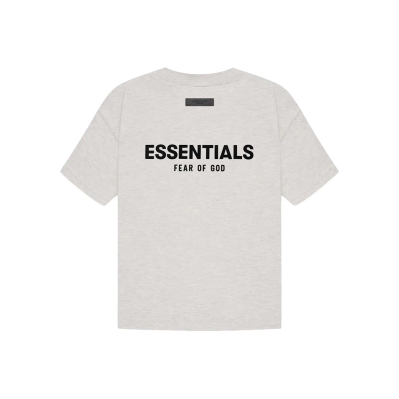 ÁO PHÔNG ESSENTIALS FOG LIGHT OATMEAL SS22 AUTHENTIC 100%