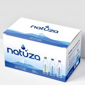 [SHIP HỎA TỐC] Thùng 24 chai nước đóng chai ion kiềm cân bằng tự nhiên Natuza 500ml