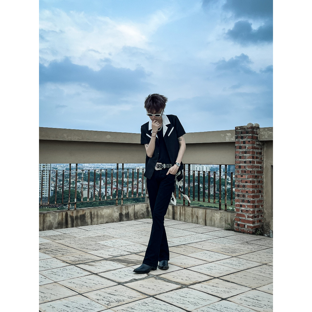 ILLÉGAL Áo Sơ Mi Tay Ngắn Túi Mổ - JETTED POCKET CUBAN SHIRTS