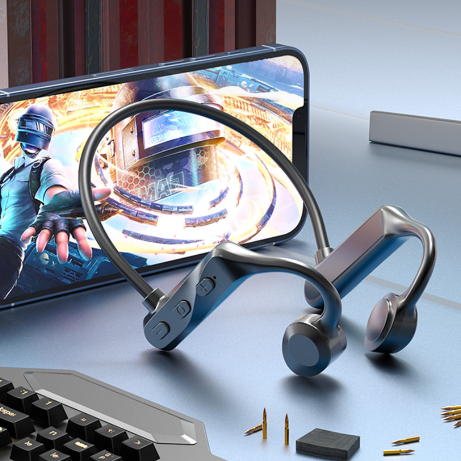 Tai nghe Bluetooth G09 truyền âm thanh qua xương, phong cách thể thao, chống nước chống bụi