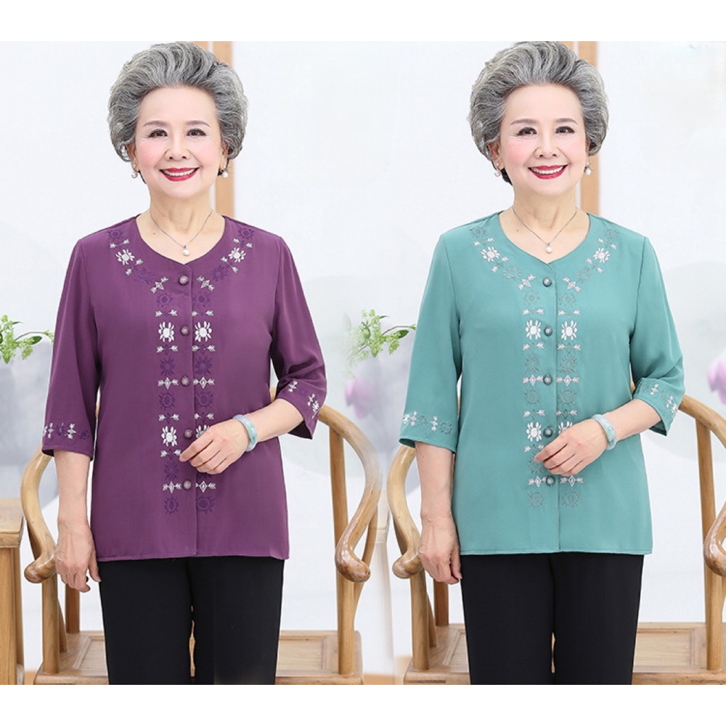 Bộ quần áo cho bà cao niên