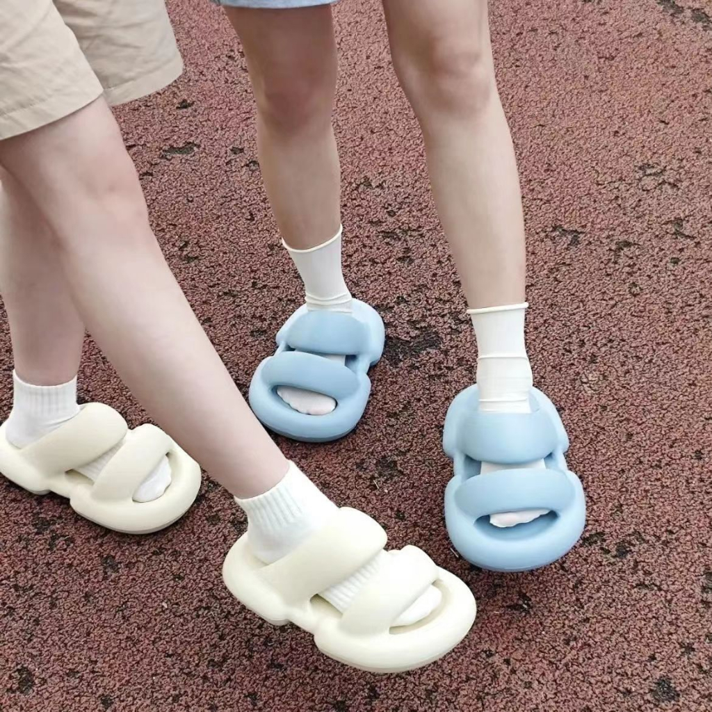 Dép bánh mì dép lê cho người mập dép lê đôi đi biển đế mềm đế dày mùa hè cho nữ