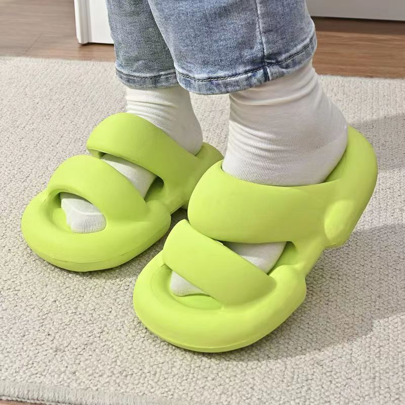 Dép bánh mì dép lê cho người mập dép lê đôi đi biển đế mềm đế dày mùa hè cho nữ