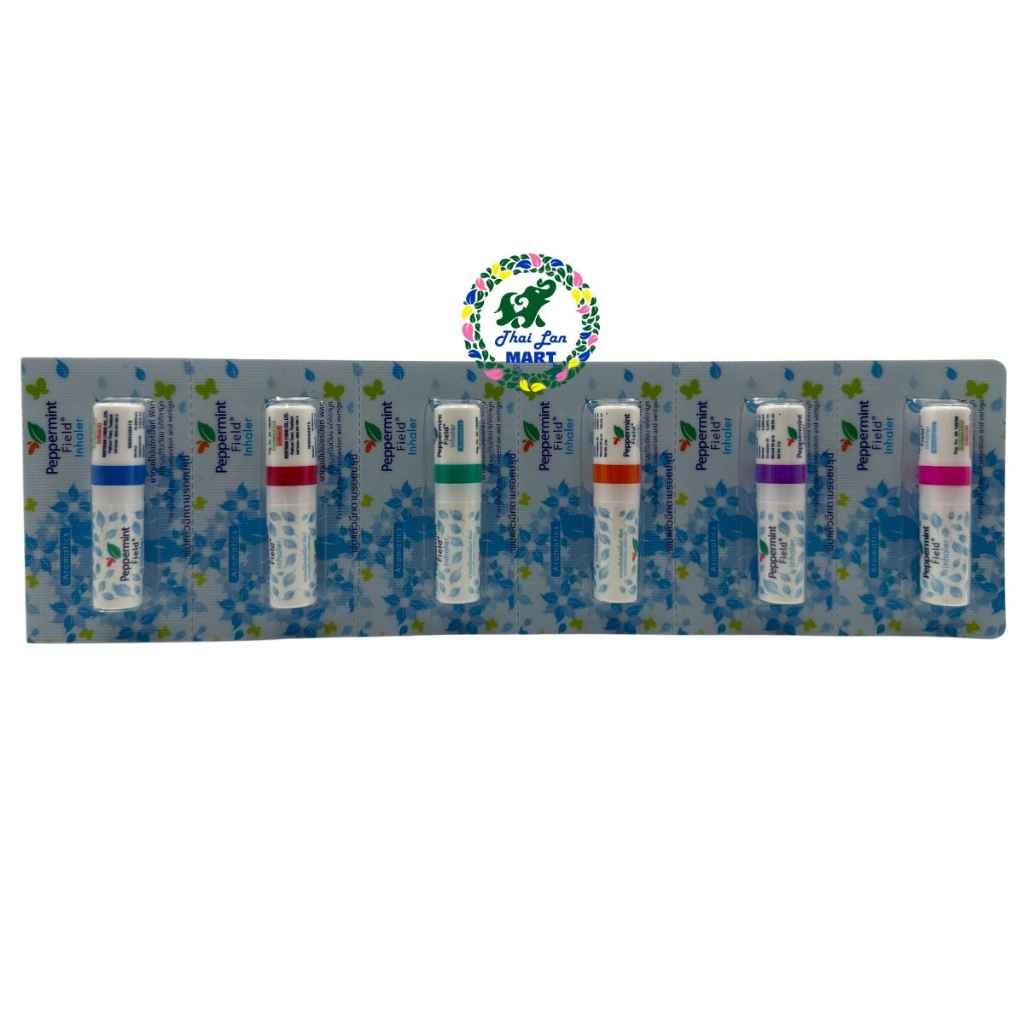 6 ống hít thông mũi siang pure peppermint inhaler hàng nội địa chính hãng thái lan