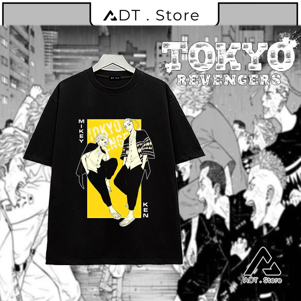 Áo thun nam nữ in hình Tokyo Revengers : Mikey, Draken, Manji Gang | Animewibustore2 | mẫu HOT bán chạy