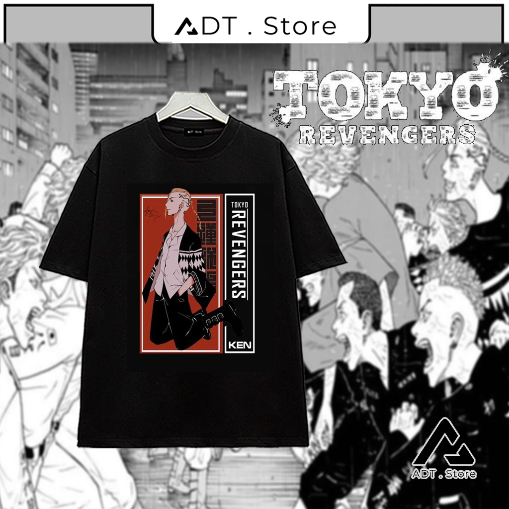 Áo thun nam nữ in hình Tokyo Revengers : Mikey, Draken, Manji Gang | Animewibustore2 | mẫu HOT bán chạy