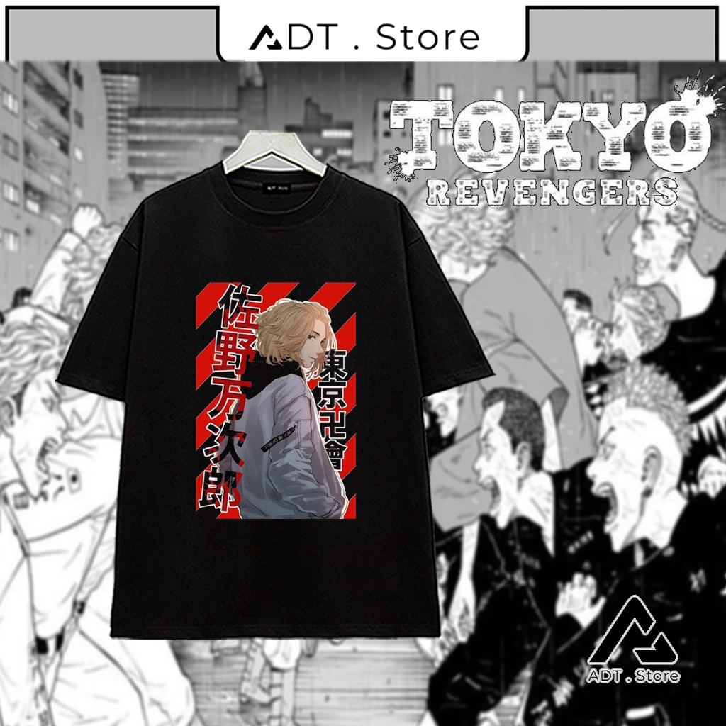 Áo thun nam nữ in hình Tokyo Revengers : Mikey, Draken, Manji Gang | Animewibustore2 | mẫu HOT bán chạy