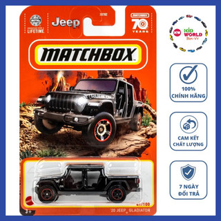 Xe mô hình matchbox bán tải '20 jeep gladiator hkx12.