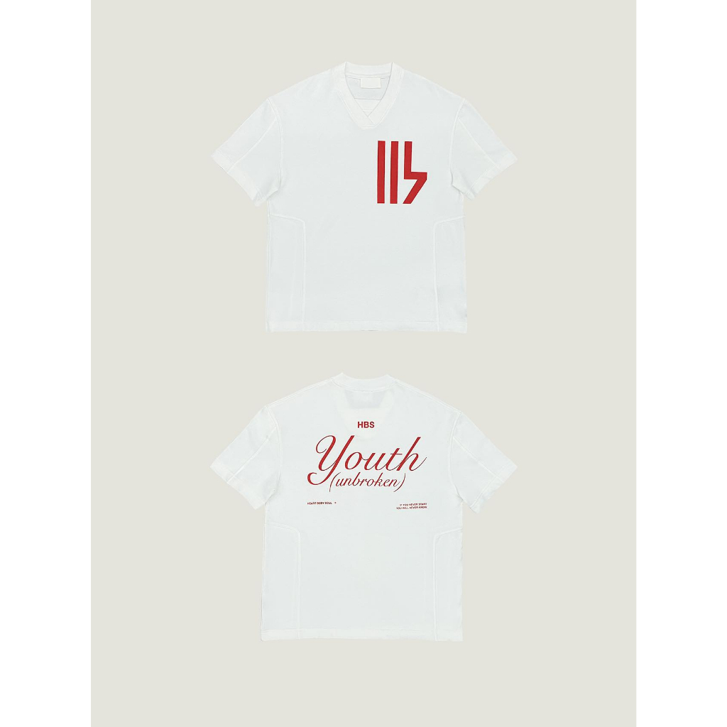 Áo phông thể thao HBS SPORTY T-SHIRT 2.0 - WHITE