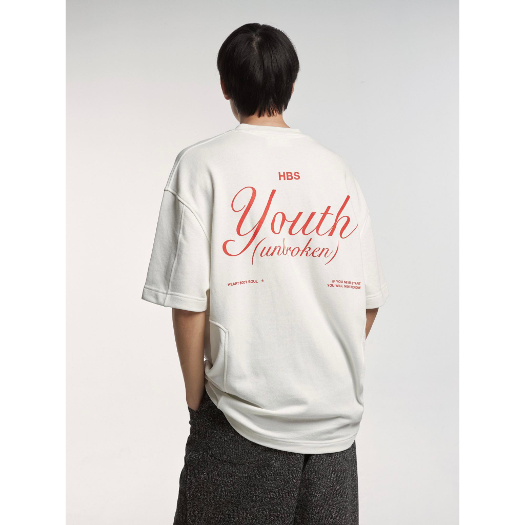 Áo phông thể thao HBS SPORTY T-SHIRT 2.0 - WHITE