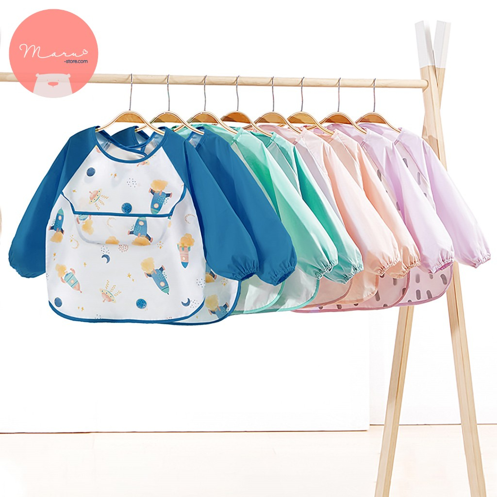 Áo yếm 2 lớp cho bé ăn dặm  | KUB