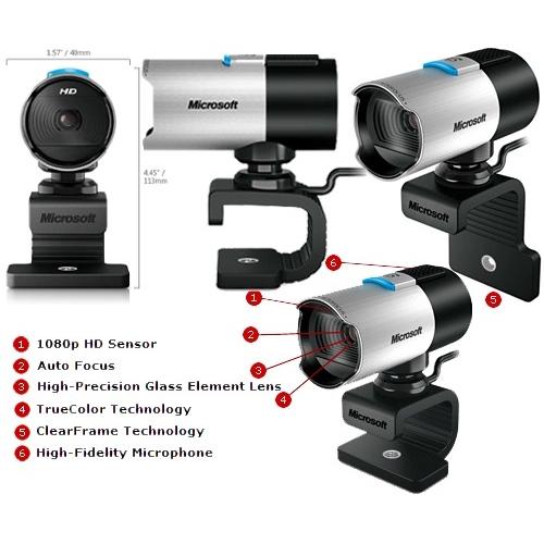 Webcam Microsoft LifeCam Studio Full HD 1080p - Hàng nhập Mỹ
