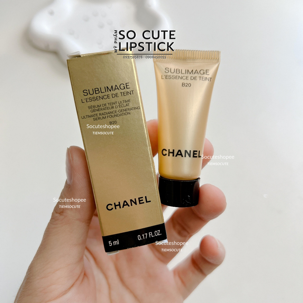 Kem Nền Chà Neo Sublimage L' essence De Teint Serum Foundation/Le Teint Cream Foundation 5ml
