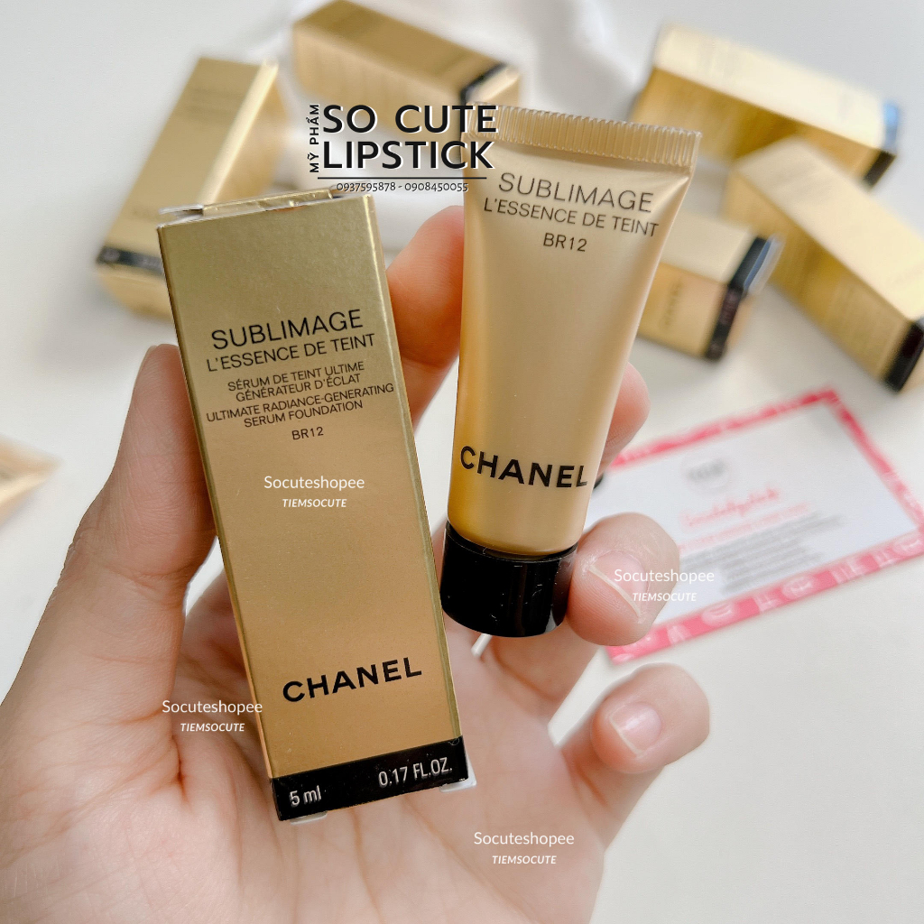 Kem Nền Chà Neo Sublimage L' essence De Teint Serum Foundation/Le Teint Cream Foundation 5ml