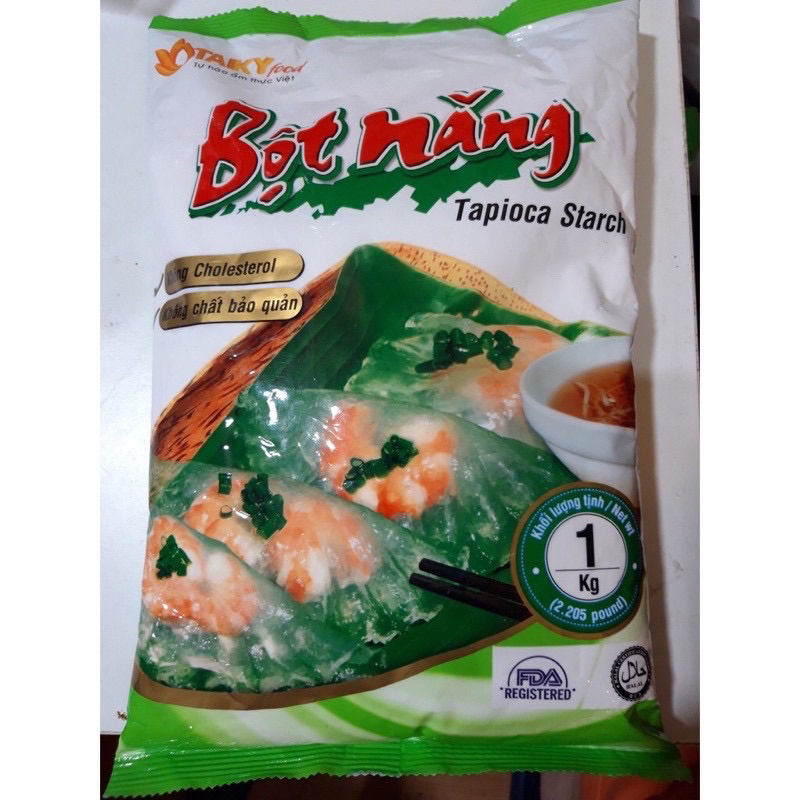 Bột năng Tài Ký gói 400g và 1kg  taphoatoanngocc