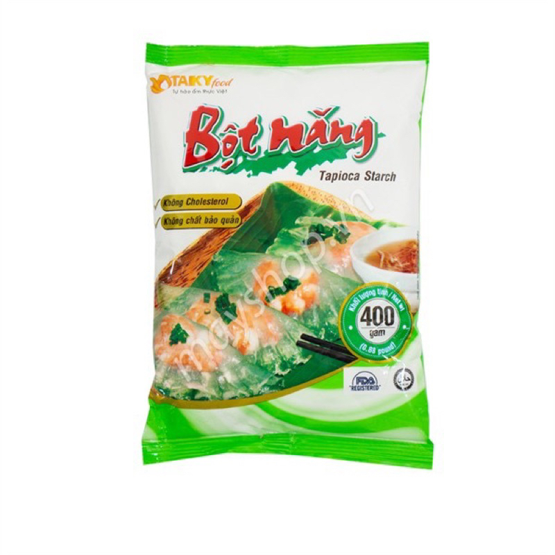 Bột năng Tài Ký gói 400g và 1kg  taphoatoanngocc