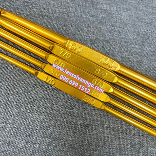 Kim móc cán vàng 2 đầu