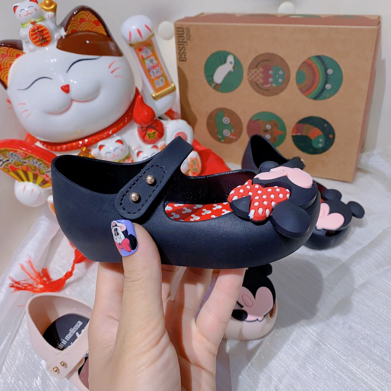Giầy nhựa thơm Melisa mickey cho bé gái, giầy mickey cho bé siêu mềm và êm chân