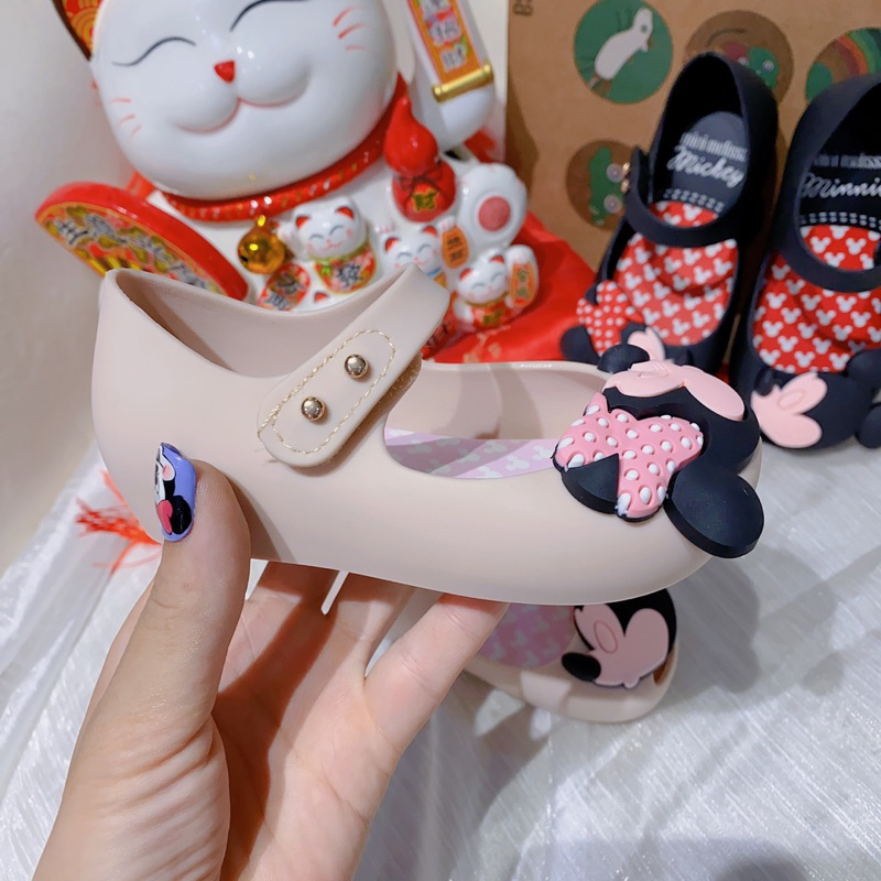 Giầy nhựa thơm Melisa mickey cho bé gái, giầy mickey cho bé siêu mềm và êm chân