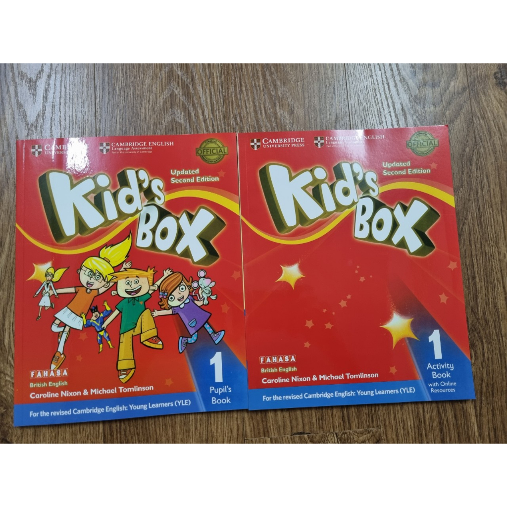 Kid's box 12345 bản 2nd - kid box 1