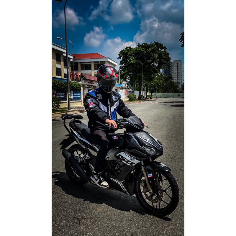 For racing jacket logo thiêu hàng có sẵng