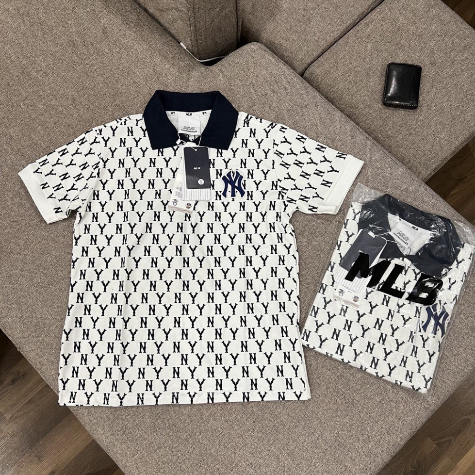 Áo polo pad good_ polo MLB họa tiết monogram kiểu dáng unisex chất liệu cao cấp | BigBuy360 - bigbuy360.vn